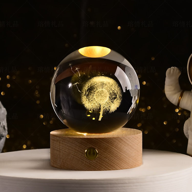 Celestial Glow Crystal Ball Light